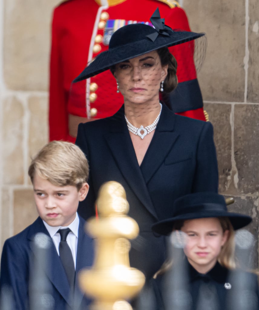 Kate Middleton at Queen Elizabeth II's Funeral