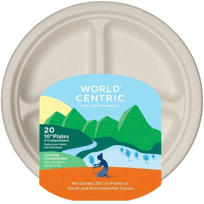 World Centric Disposable Plates