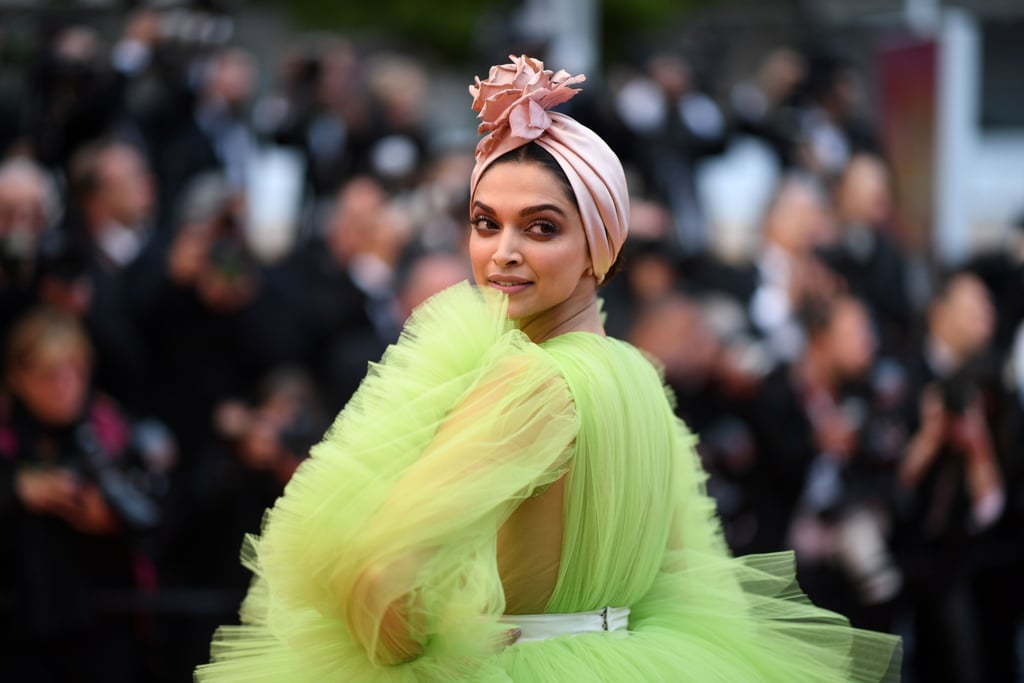 Deepika Padukone Green Dress at Cannes 2019