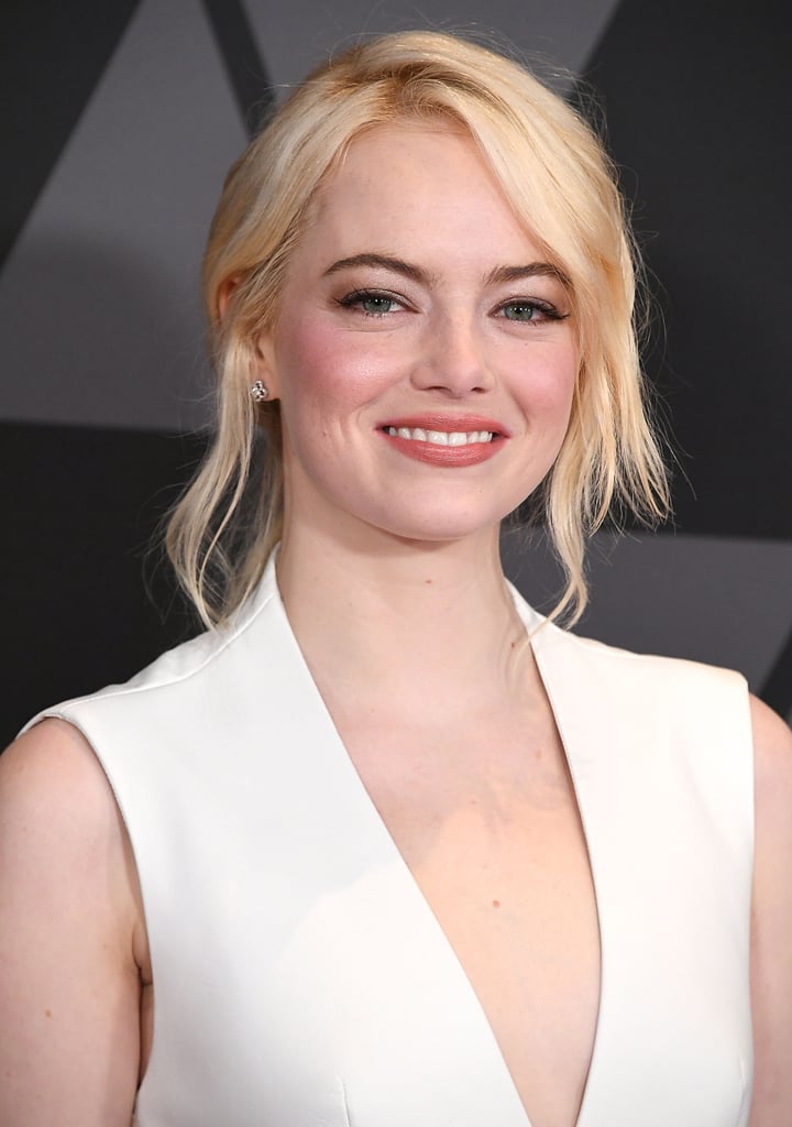 Emma Stone and Andrew Garfield at the Governors Awards 2017