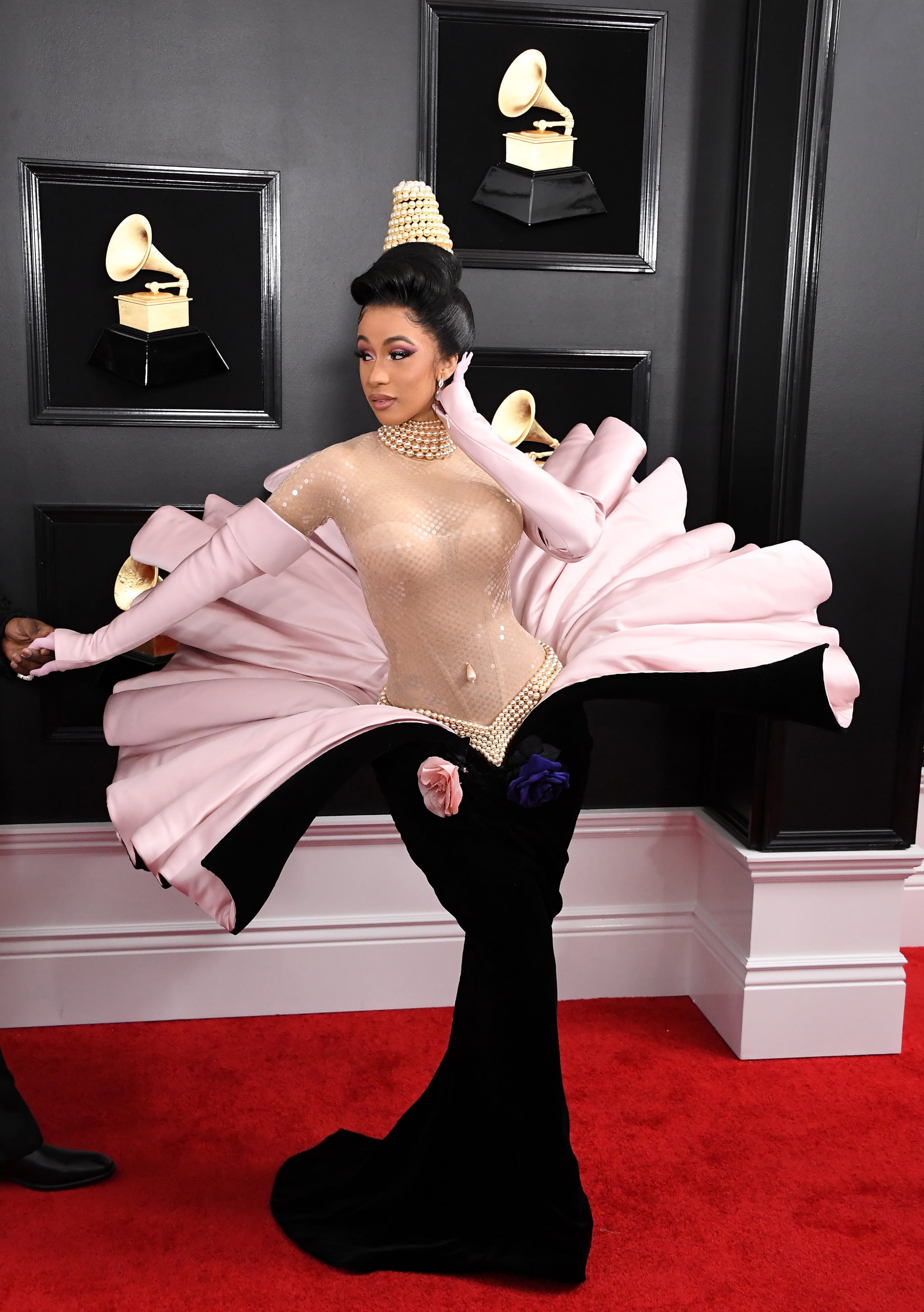 All eyes were on Cardi B when she arrived at the 2019 ceremony.