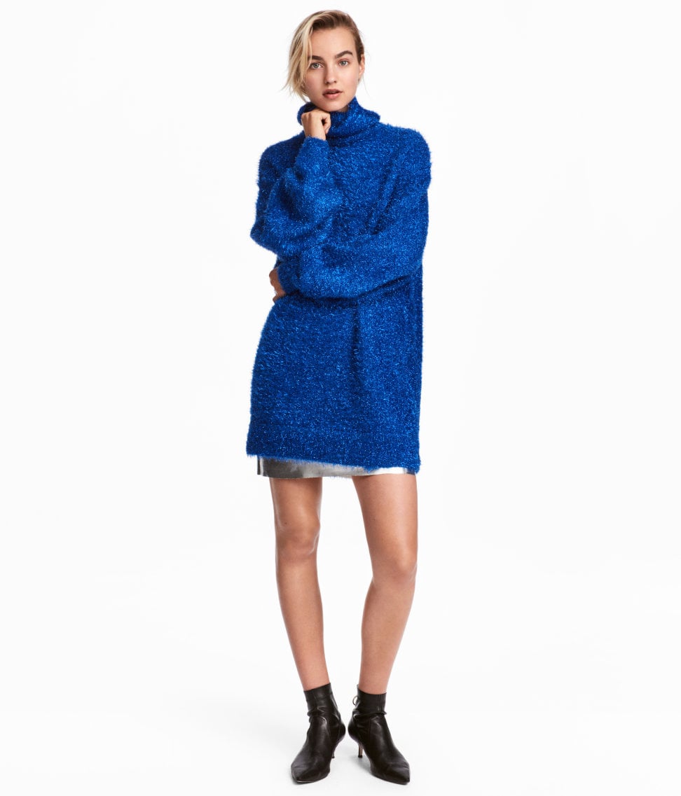 h&m turtleneck sweater dress