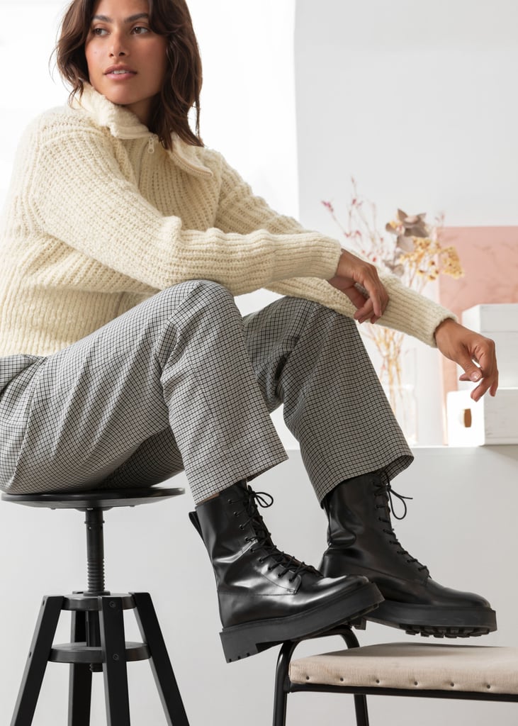 \u0026 Other Stories Chunky Platform Leather