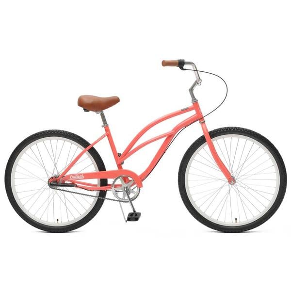 Critical Cycles Step-Thru Three-Speed Beach Cruiser Bike