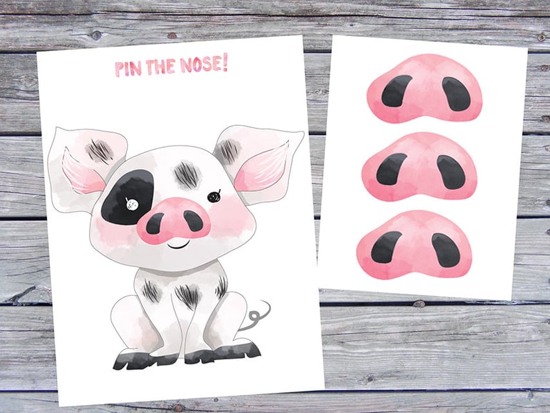 Pin the Nose on Pua Game
