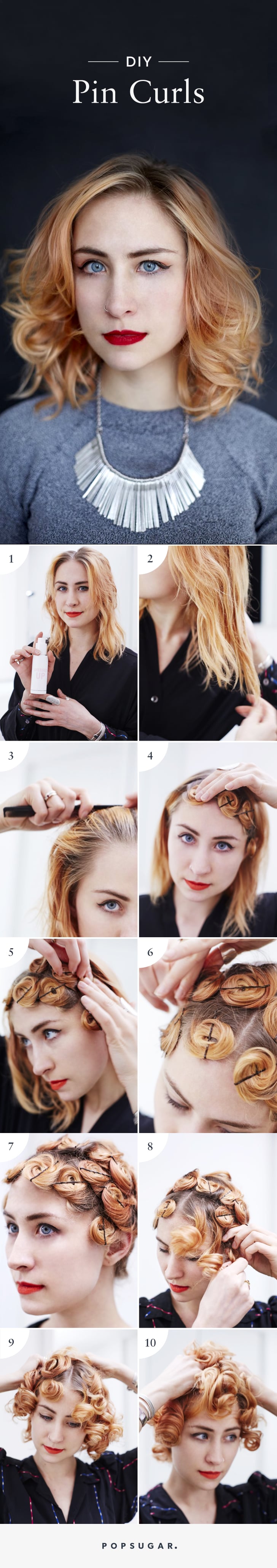 How to Do Pin Curls