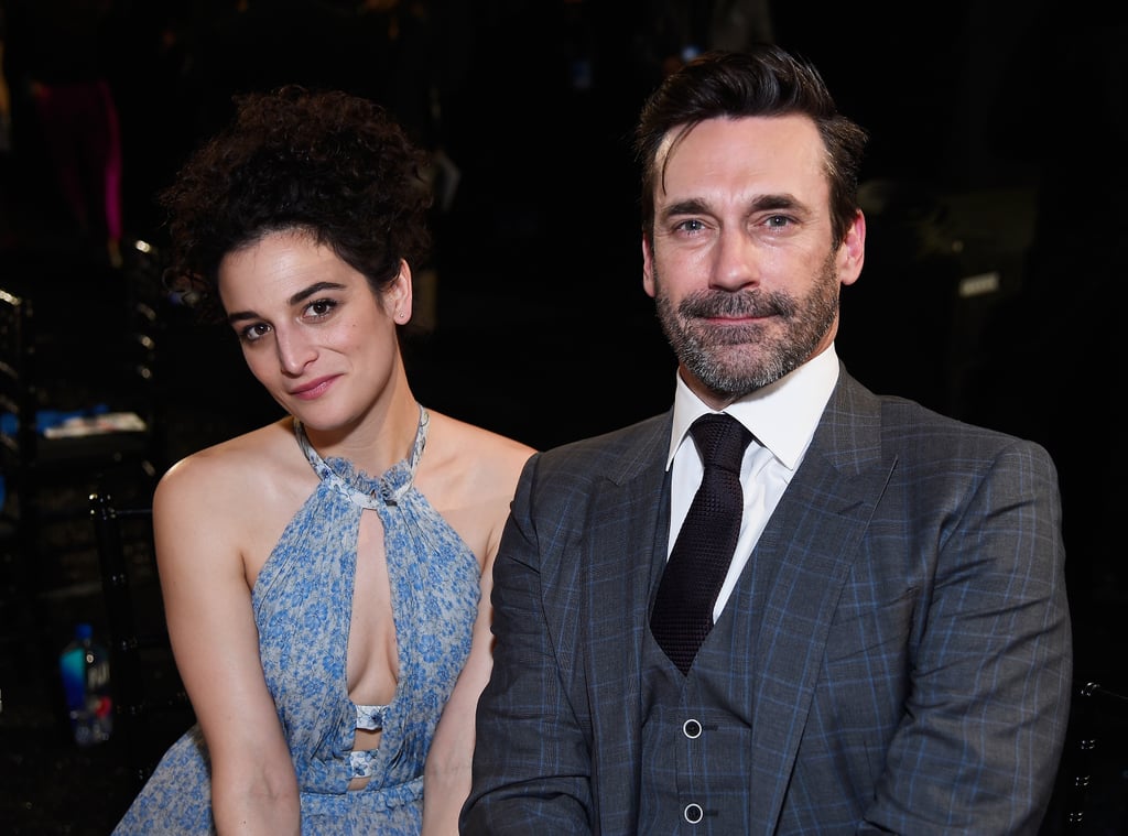 Pictured: Jenny Slate and Jon Hamm
