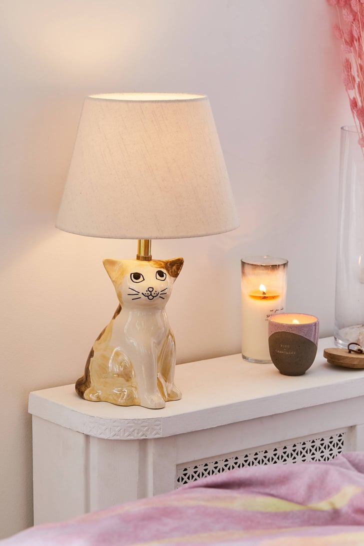 Ceramic Cat Table Lamp Cat Lady Gifts POPSUGAR Love &amp; Sex Photo 18