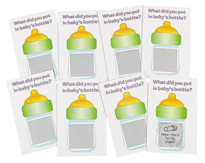 Baby Shower Scratch Tickets