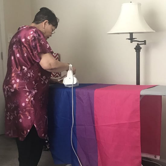 Grandma Irons Pride Flag Photos 2018