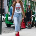 Gigi Hadid's Retro Booties Are the 1 and Only Pair of Shoes You'll Need This Fall