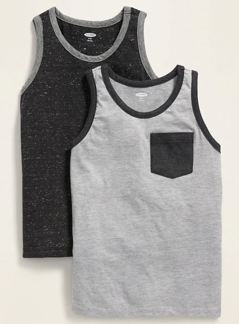 Relaxed Pocket Tank Tops