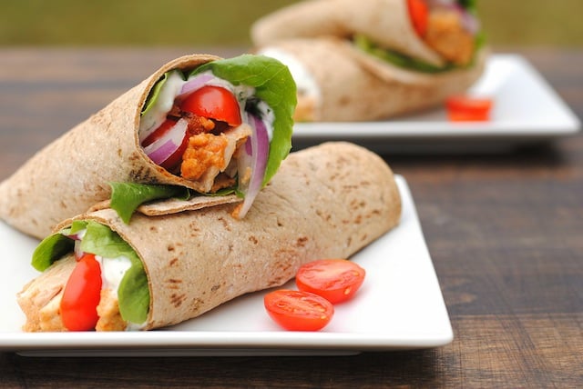 Tandoori Chicken Wrap