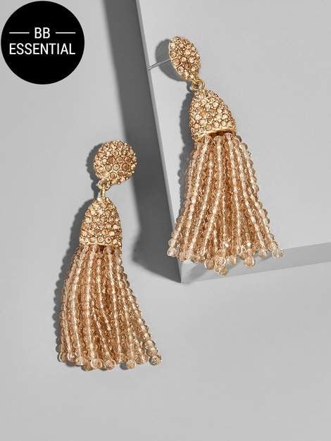 BaubleBar Mini Gem Piñata Tassel Earrings