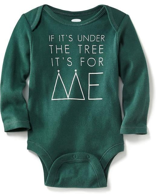 Old Navy Holiday Graphic Bodysuit 62 Adorable Outfits For Baby S