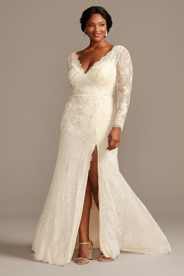 Best Curve Wedding Dress Brands: Melissa Sweet