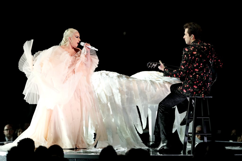 Lady Gaga at the 2018 Grammys