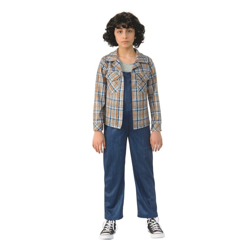 Girls' Stranger Things Eleven Plaid Shirt Halloween Costume