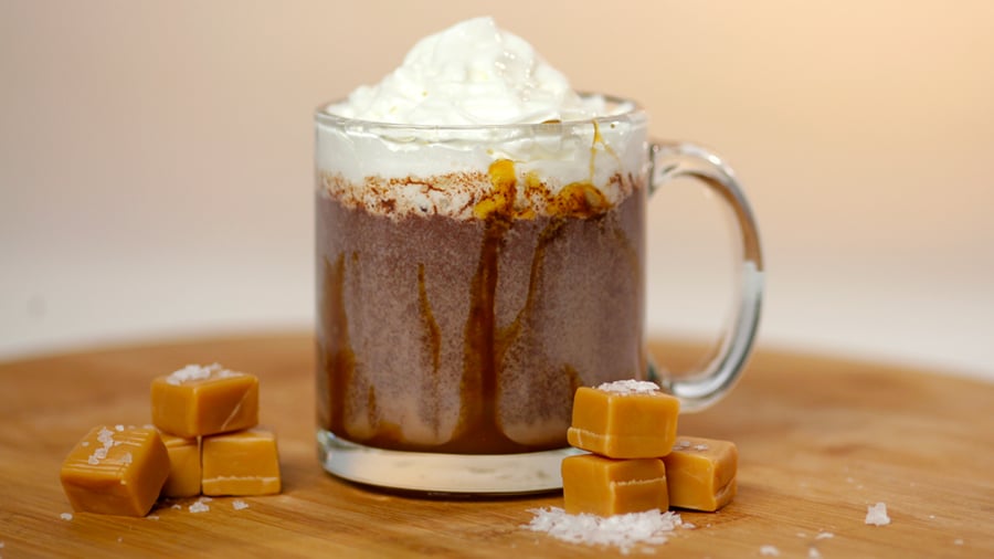 Salted Caramel Hot Chocolate