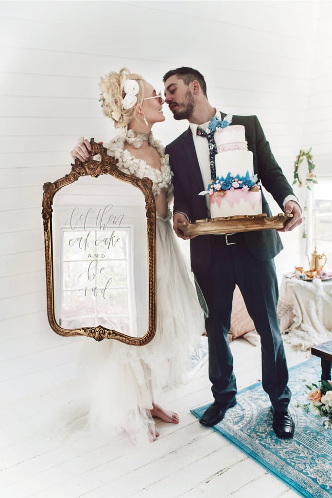Marie Antoinette-Inspired Wedding