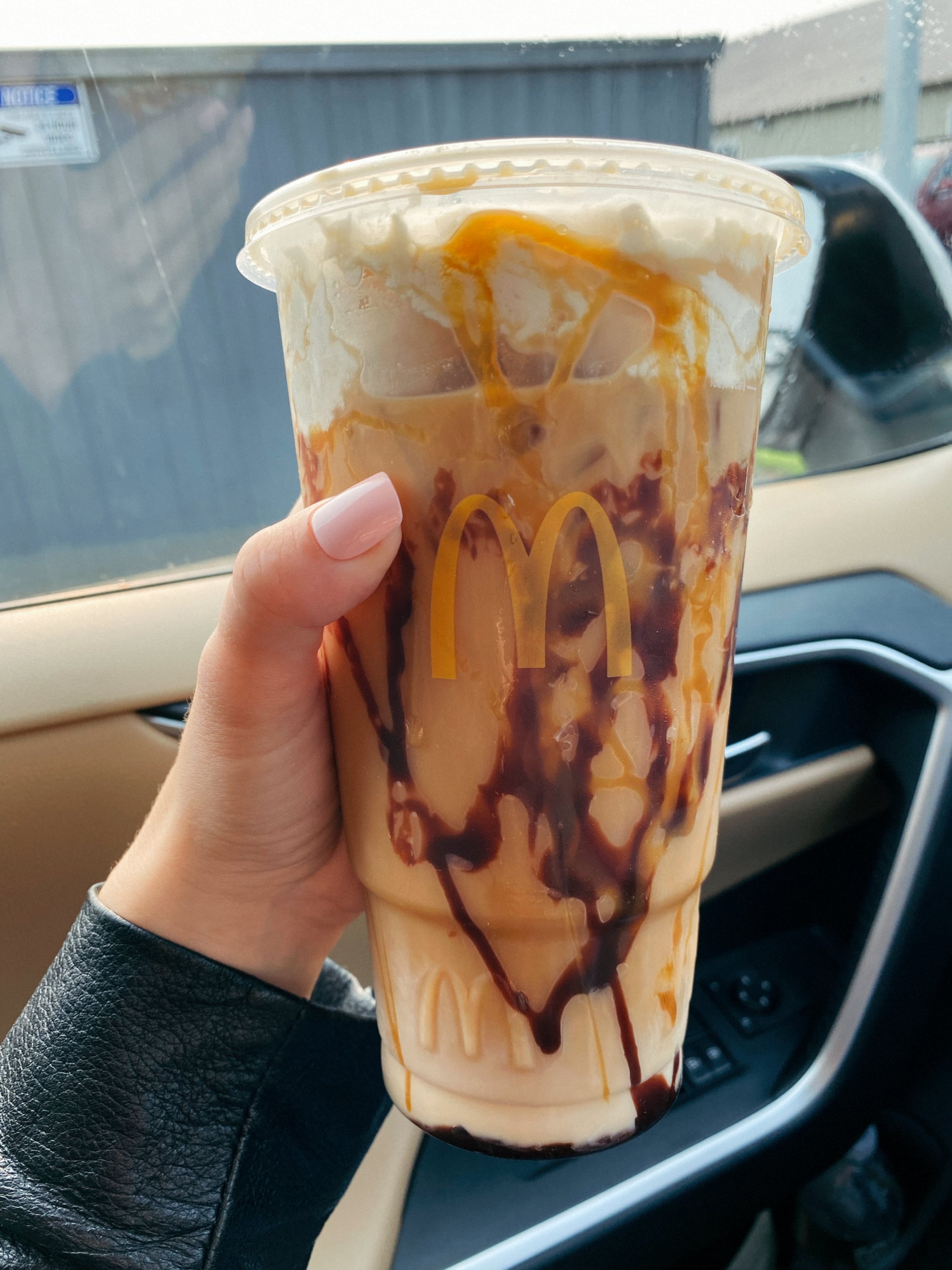 what is mcdonald's iced coffee made of