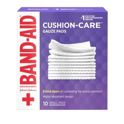 Brand Cushion Care Gauze Pads, Small