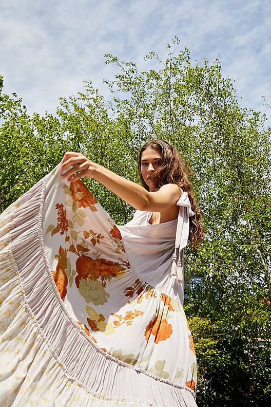 Free people bare it all maxi dress deals
