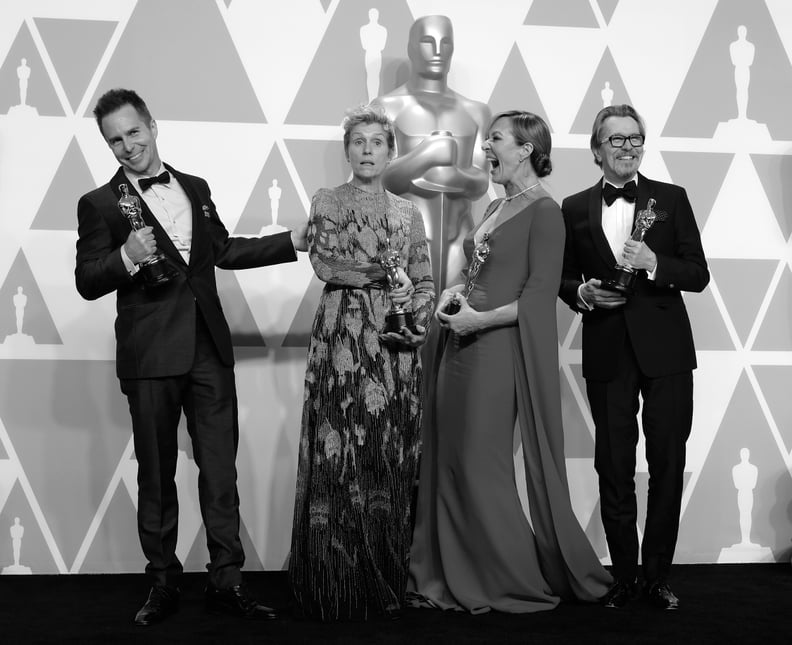 Sam Rockwell, Frances McDormand, Allison Janney, and Gary Oldman