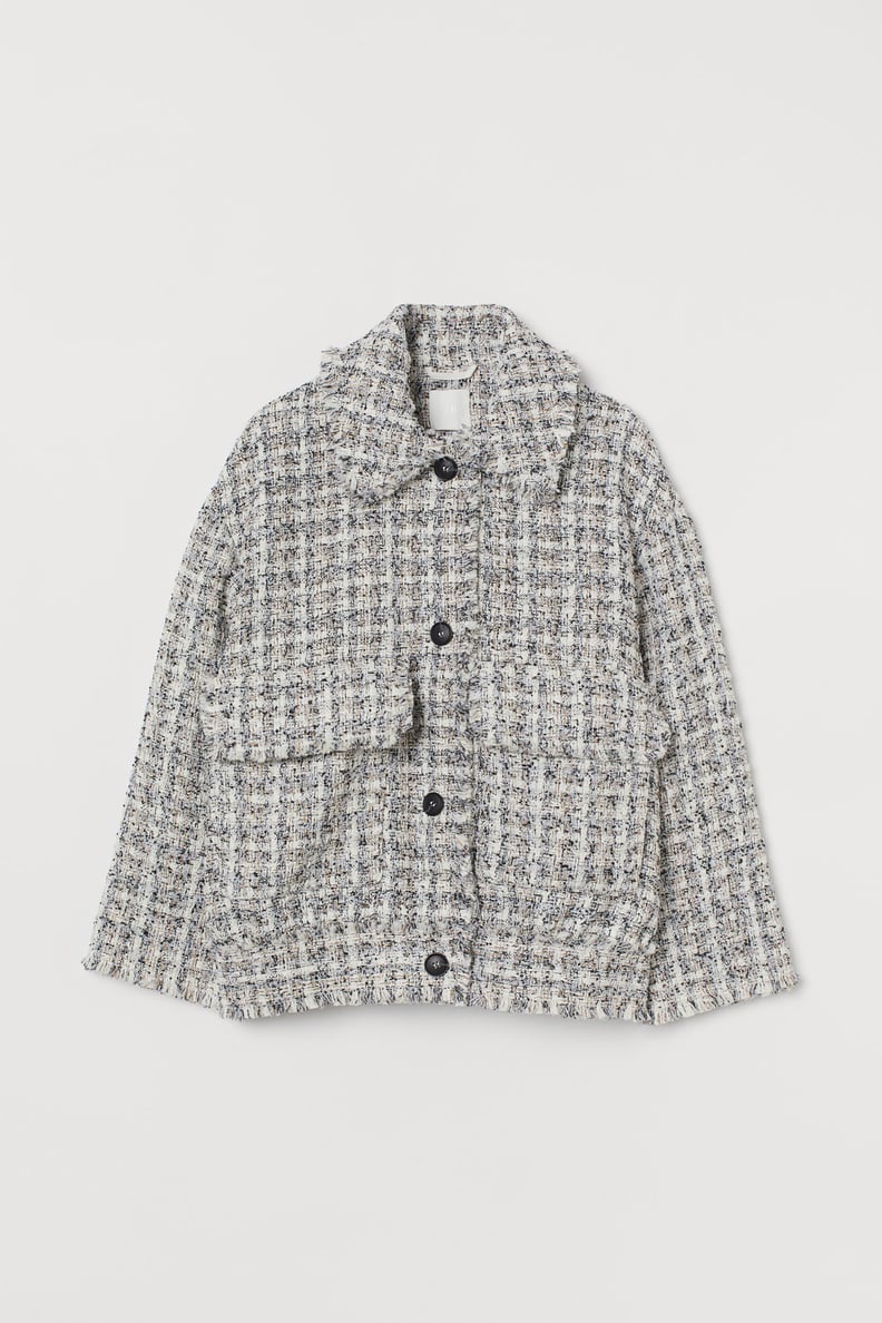 Textured-weave Jacket