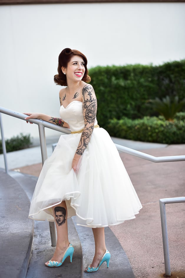 Tropical Las Vegas Wedding