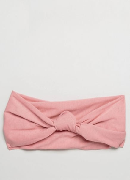 ASOS Pink Jersey Knot Turban Headband