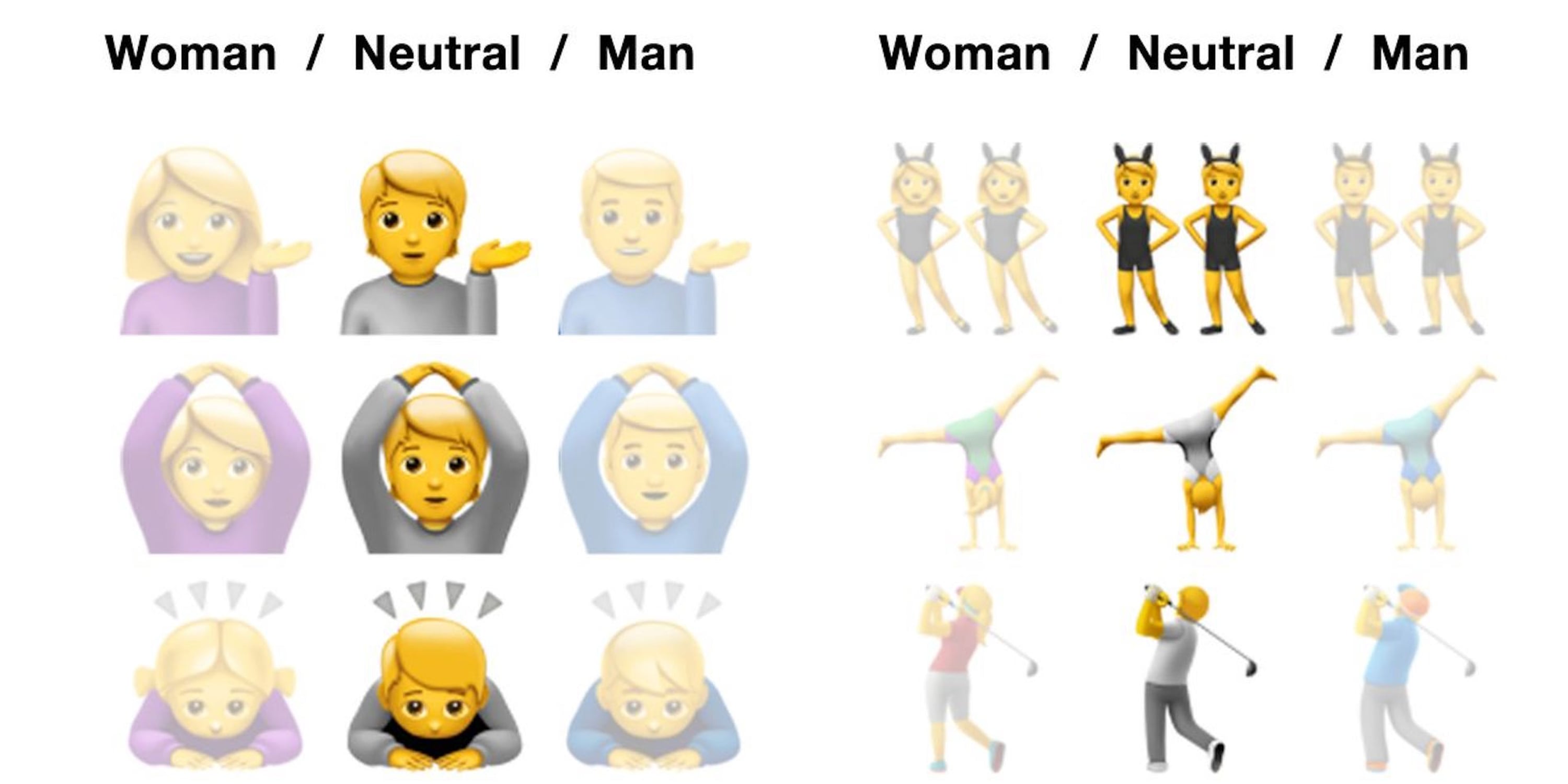 Apple introduces non-binary emojis with new set of inclusive faces, Apple