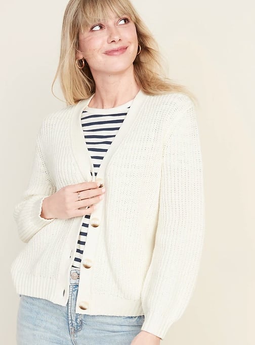 Cardigan and Plaid Trousers | Best Old Navy Clothes For Women 2020 ...
