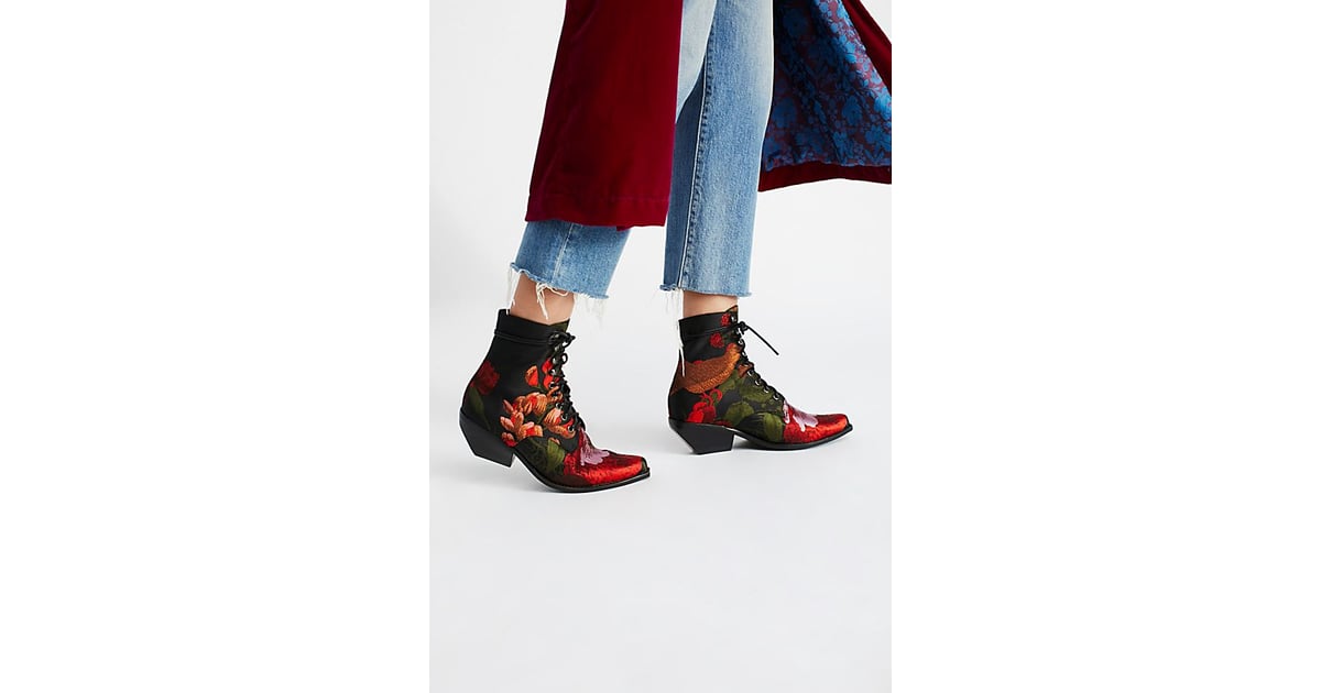 grove lace up western boot