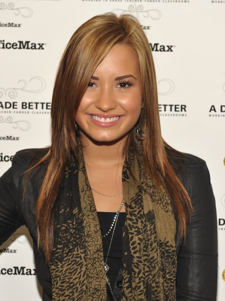 Long And Honey Blonde Demi Lovato Hair Pictures Popsugar