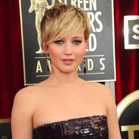 Jennifer Lawrence's Hair and Makeup at SAG Awards 2014