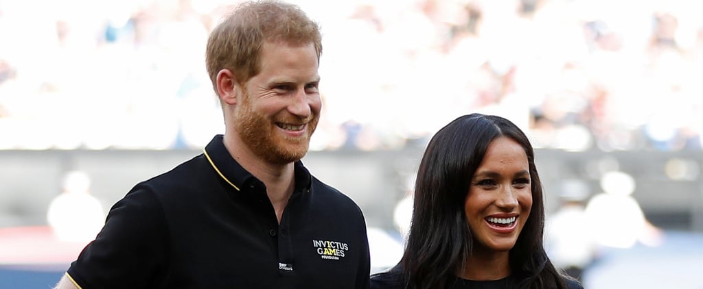 Meghan Markle Made a Surprise Appearance at a Baseball Game Wearing a Belted LBD