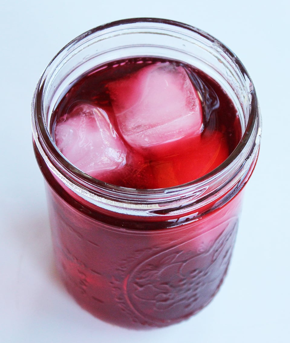 Pink Hibiscus Iced Tea