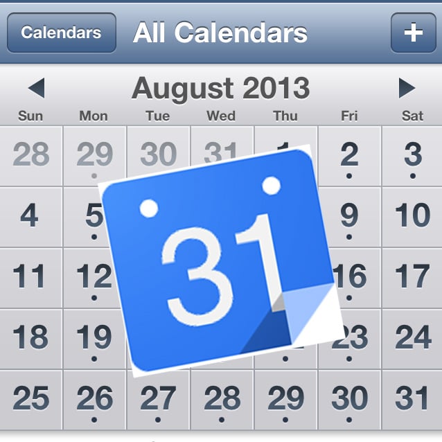 acalendar sync with google calendar