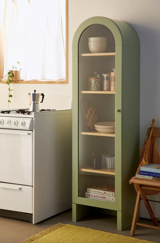A Cabinet With Shelves