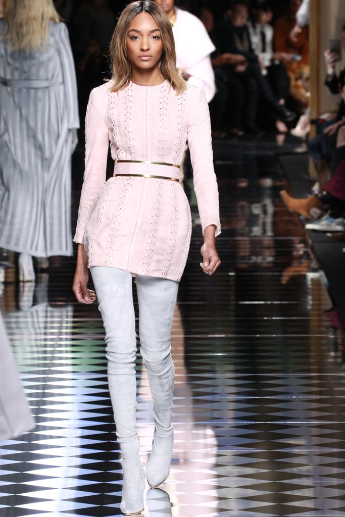 Jourdan Dunn Showed Off Olivier Rousteing's Signature Details