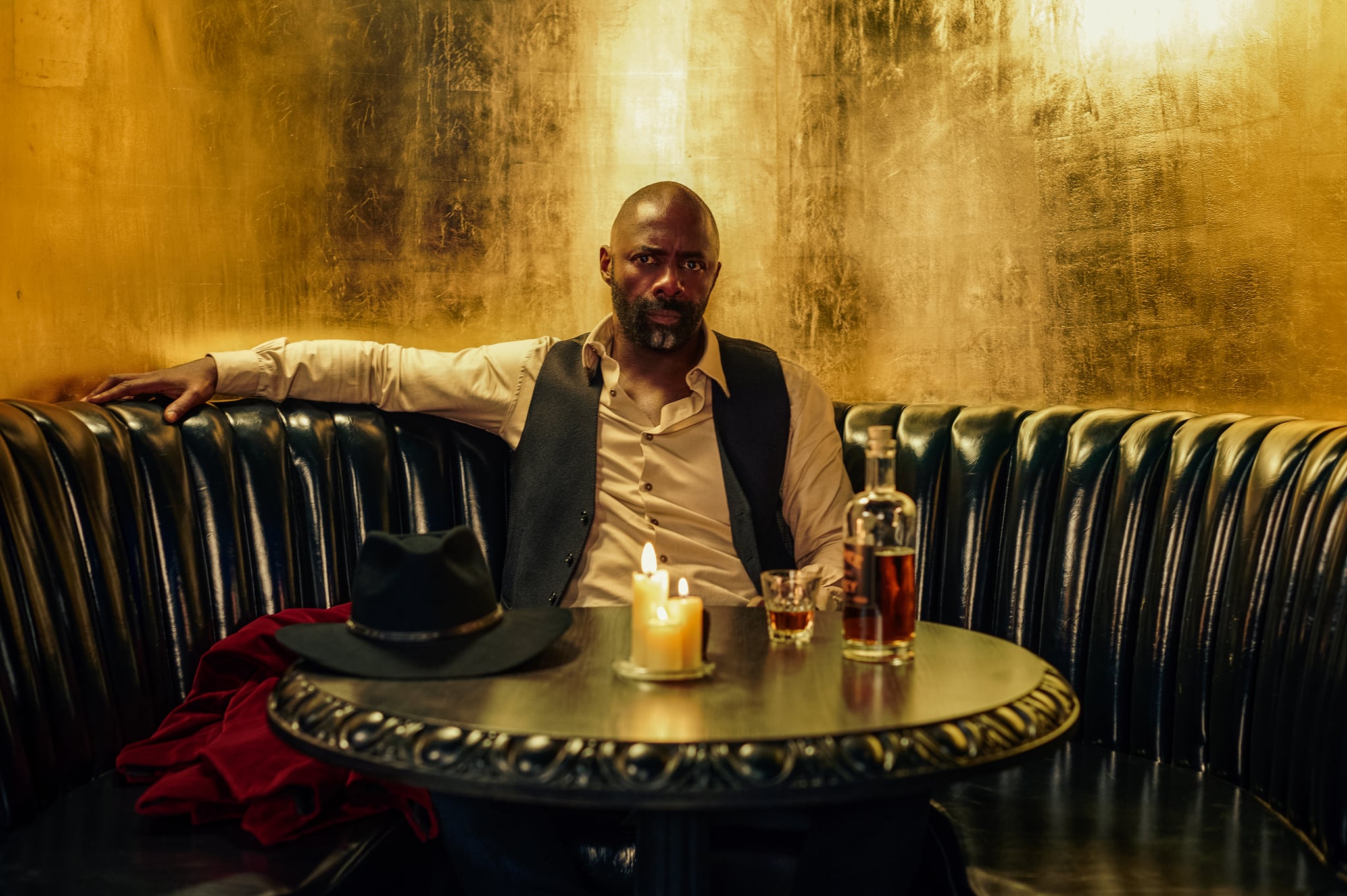 THE HARDER THEY FALL: IDRIS ELBA as RUFUS BUCK. CR: DAVID LEE/NETFLIX © 2021