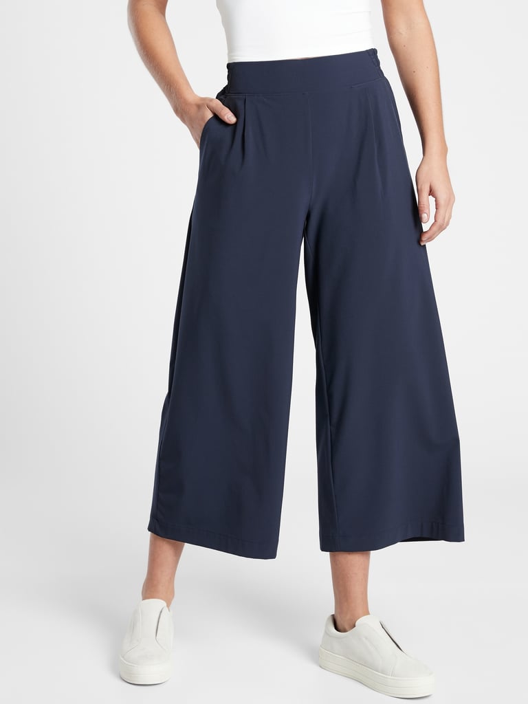 Athleta Brooklyn Wide Leg Crop Pant