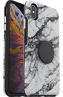 OtterBox Otter + Pop Symmetry White Marble Case