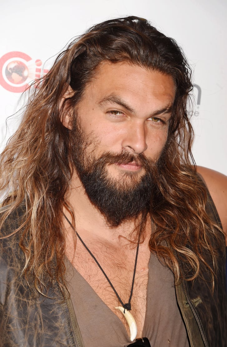 Jason Momoa With Long Hair Pictures  POPSUGAR Celebrity 