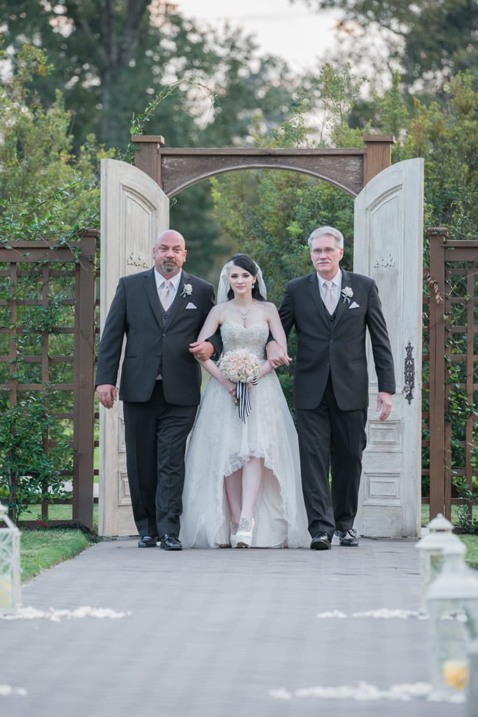 Feminine Pink and Silver Wedding