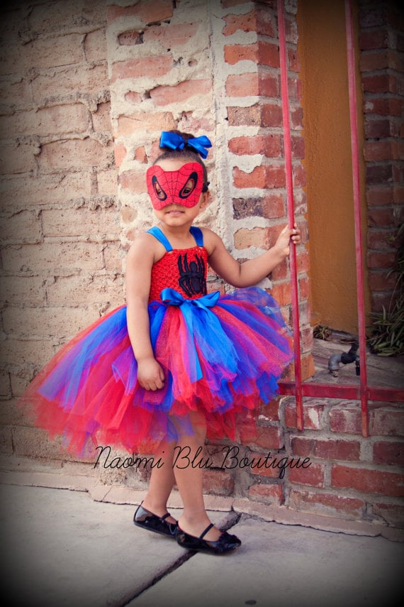 Spiderman/girl | 47 of the Best Halloween Costumes You Can Make Out of a  Tutu | POPSUGAR Family Photo 24