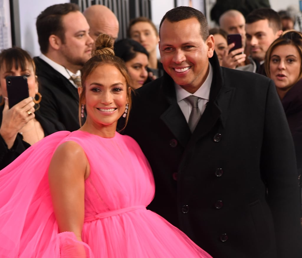 Jennifer Lopez's Hot-Pink Dress at the Second Act Premiere 2018