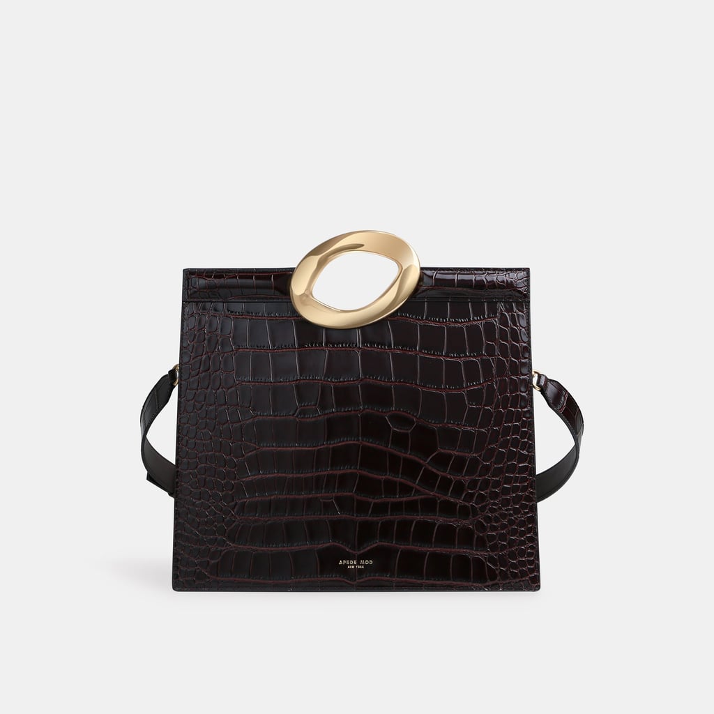Nutella Croc Metal Top Handle Tote