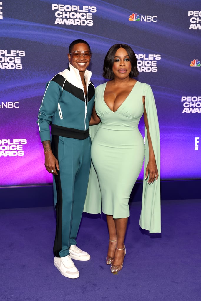 Jessica Betts and Niecy Nash-Betts at the 2022 People's Choice Awards